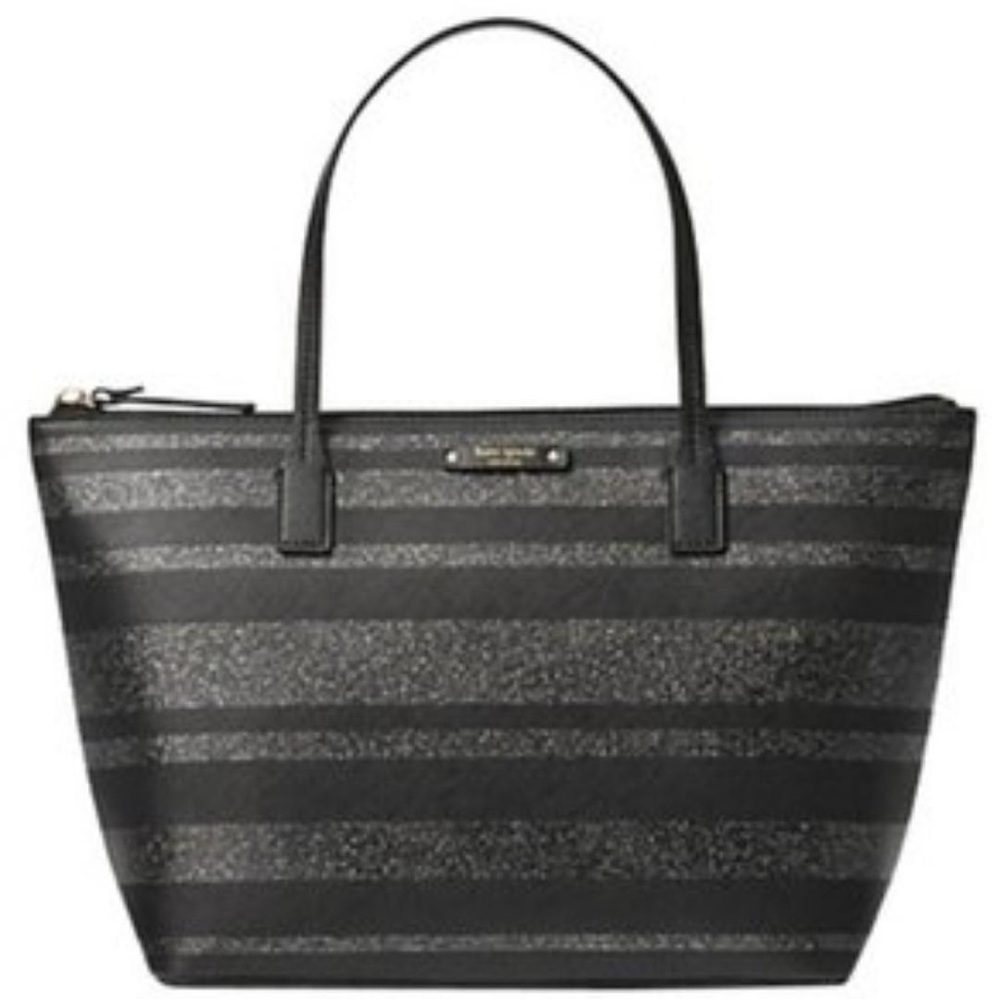 KATE SPADE BUNDLE Haven Lane Hani Striped Satchel & Wallet